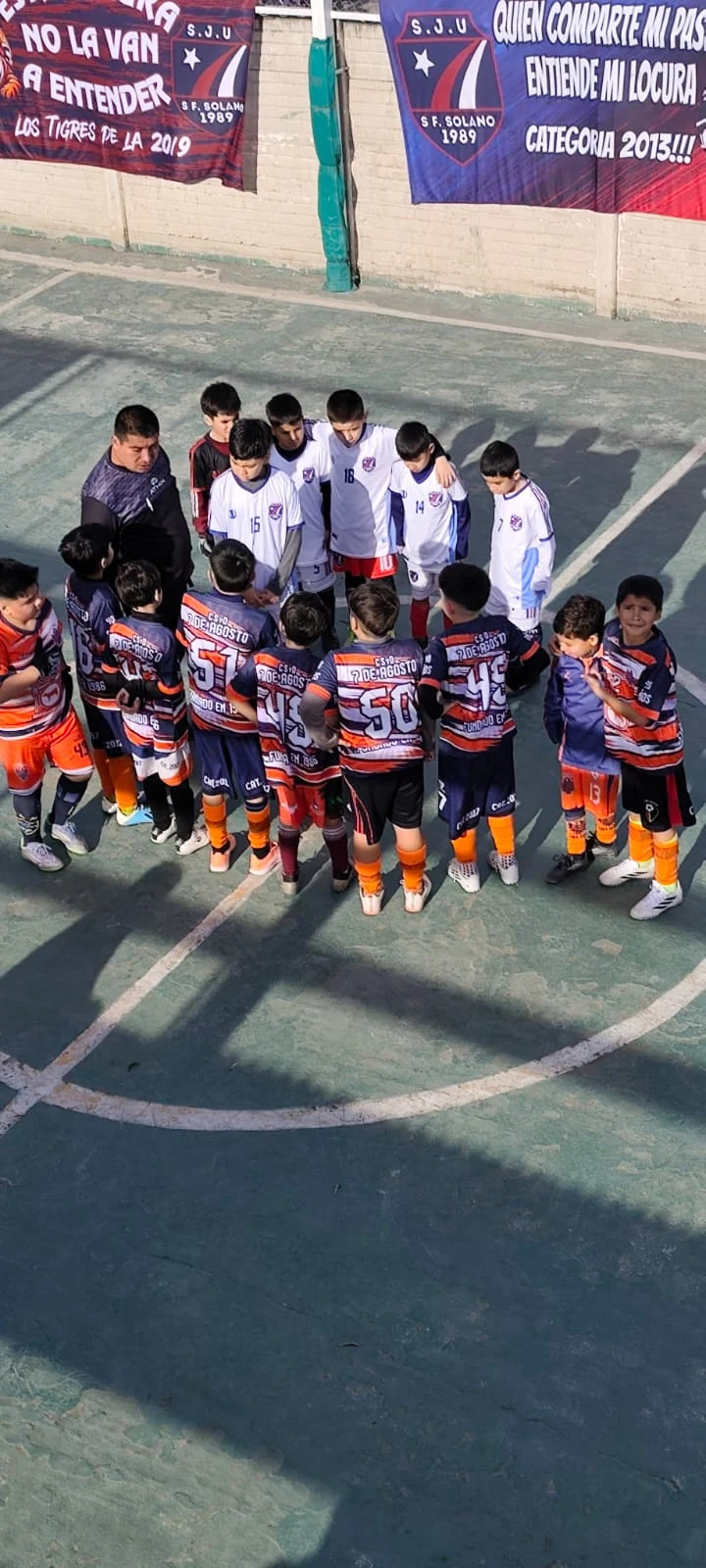 Baby Fútbol en el Club 7 de Agosto