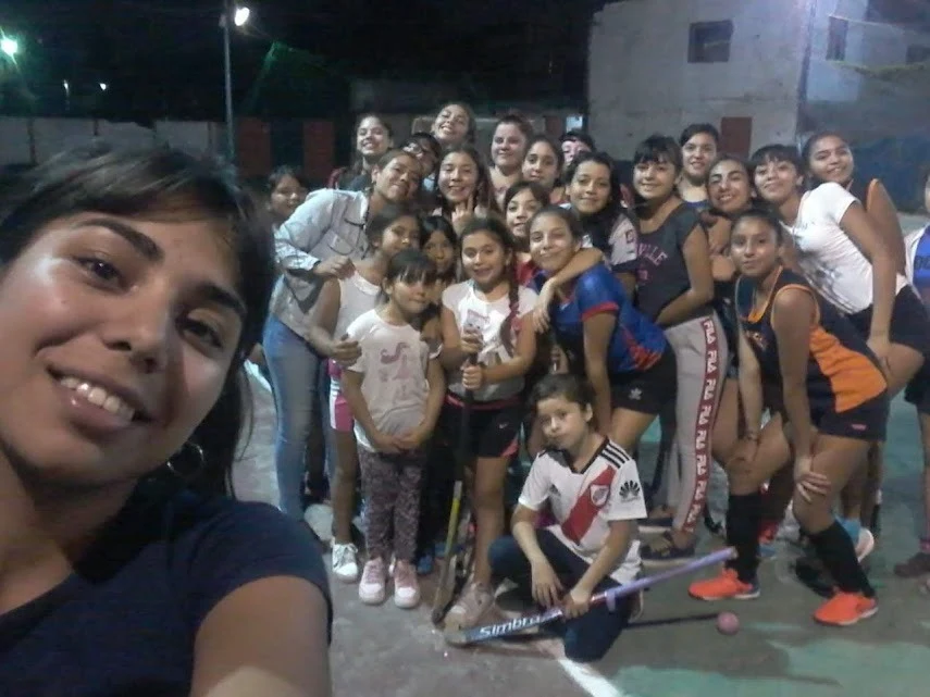 Hockey en el Club 7 de Agosto